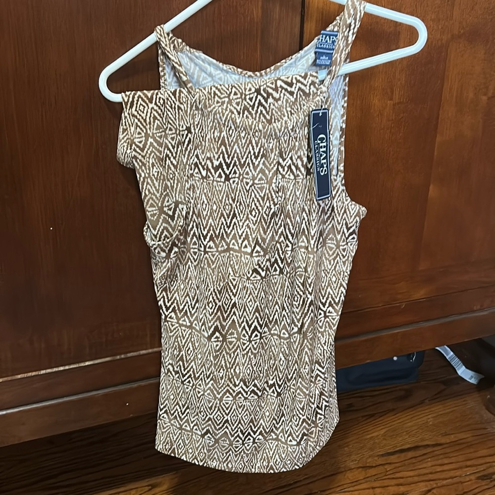 Chaps Top And Skirt Set